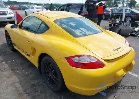 2007 Porsche Cayman from USA, damaged, VIN WP0AA29877U760080